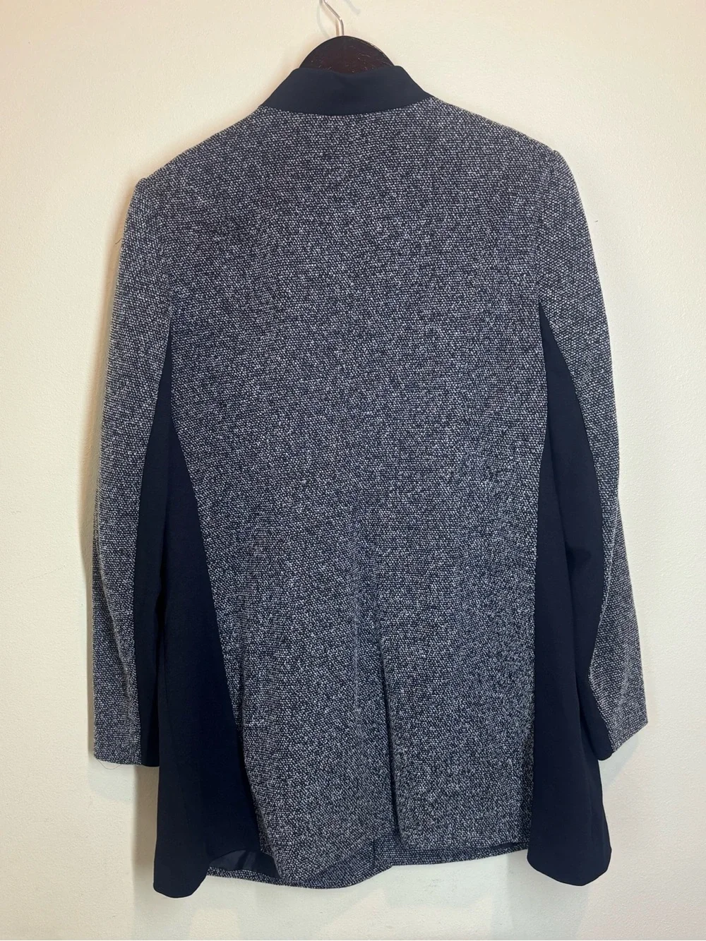 Lane Bryant Gray Boucle Textured Open-Front Coat, size 18